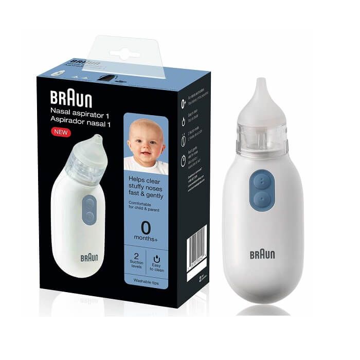 Hình ảnh thực tế Máy hút mũi Braun Nasal - Thiết kế tối ưu cho trẻ sơ sinh