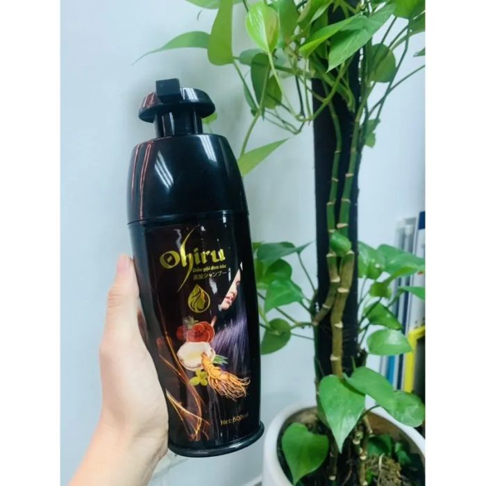 Hình ảnh sản phẩm dầu gội phủ bạc Ohiru chính hãng