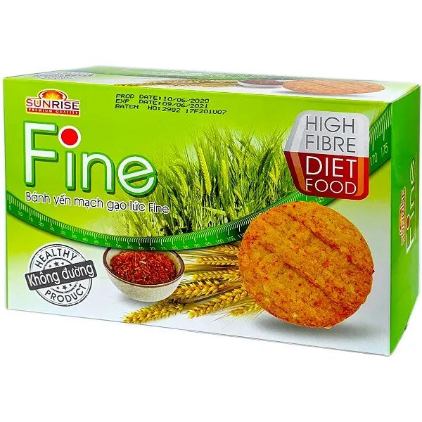 Bánh Yến Mạch Gạo Lứt Fine - Ảnh minh họa sản phẩm
