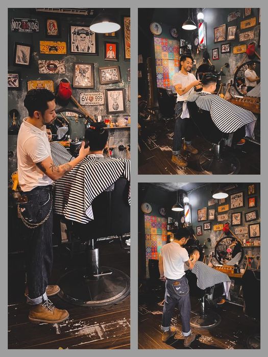 Nghệ thuật cắt tóc chuyên nghiệp tại Tom's Barber