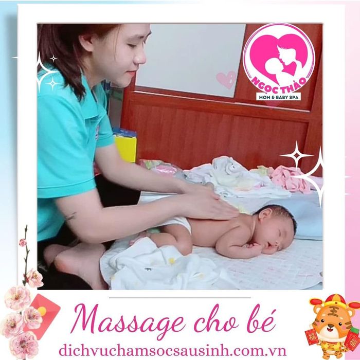 Hình ảnh thực tế dịch vụ tại Ngọc Thảo Mom & Baby Spa