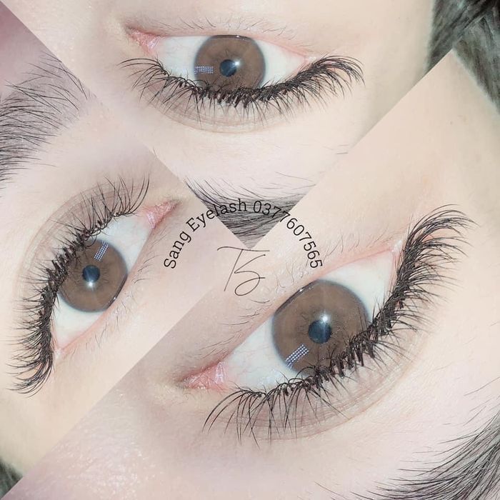 Thành phẩm nối mi ấn tượng tại Tú Sang Eyelash