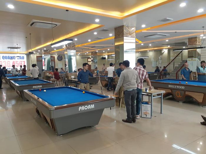 Góc chơi bida đầy phong cách tại ViVa Billard Club
