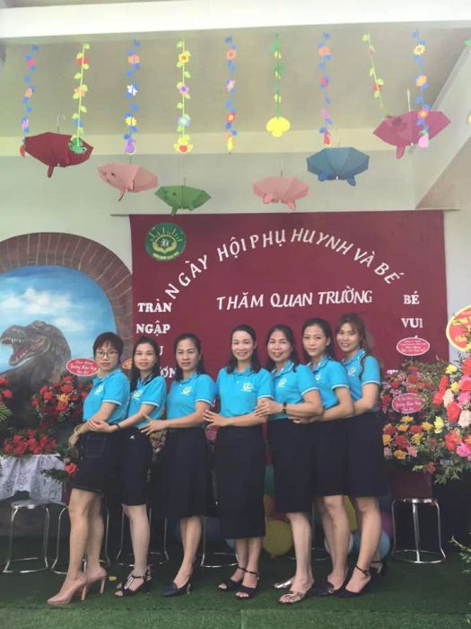 Hình ảnh thực tế Trường Mầm non Ban Mai