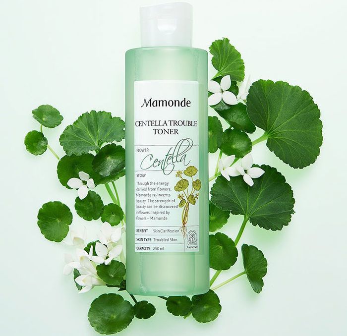 Hình ảnh Toner Rau Má Mamonde chính hãng