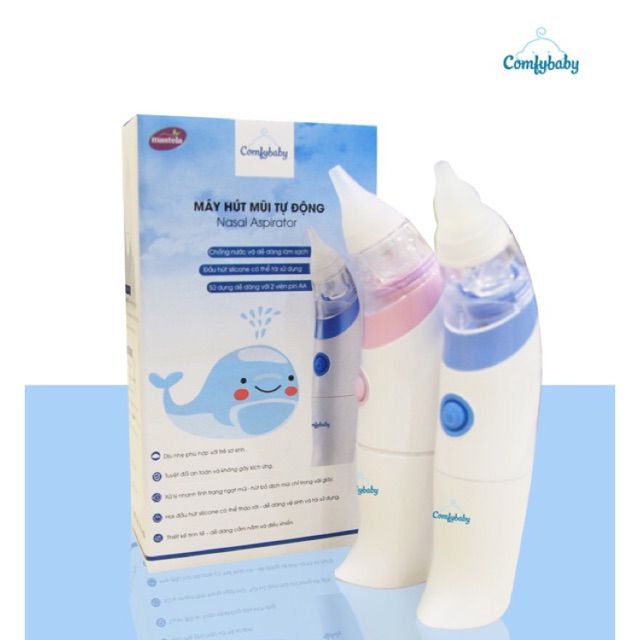 Hình ảnh thực tế máy hút mũi Comfybaby - góc nhìn cận cảnh
