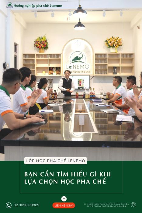 Hướng Nghiệp Pha Chế Lenemo hình ảnh 1