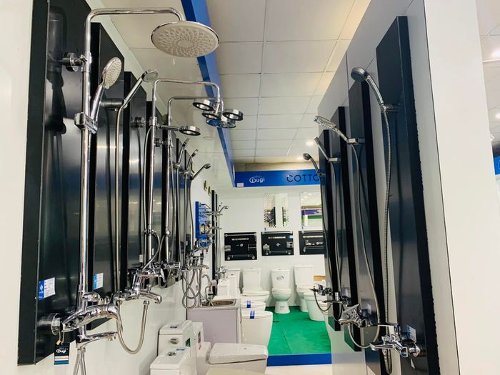 Không gian trưng bày ấn tượng tại Showroom Thành Đông