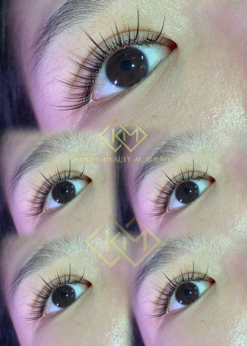Thành phẩm nối mi ấn tượng tại KIMMI Beauty Eyelash