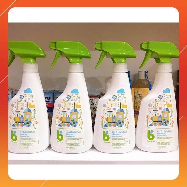 Hình ảnh chân thực nước rửa đa năng Babyganics - Bảo vệ toàn diện cho bé yêu