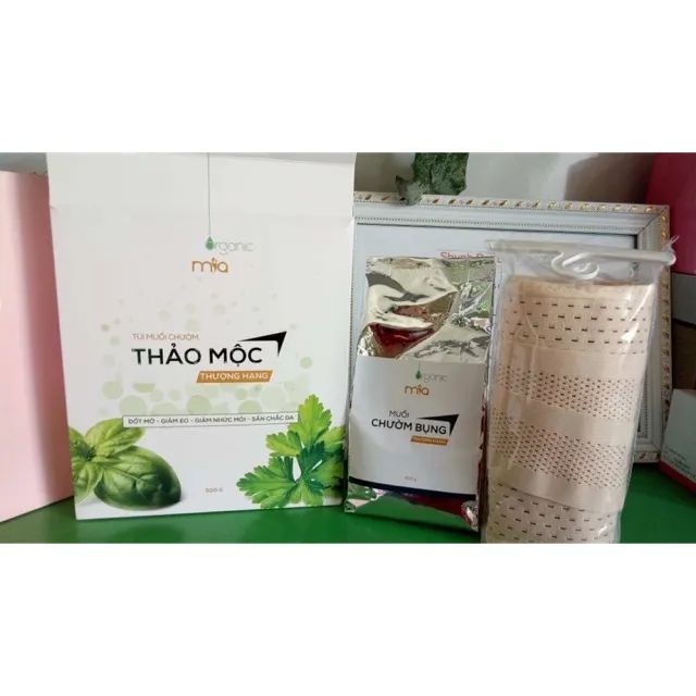 Bộ sưu tập hình ảnh muối chườm bụng MÍA - Hiệu quả vượt trội, an toàn tuyệt đối