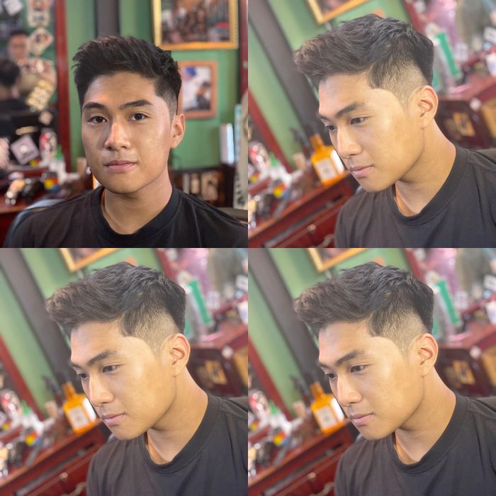 Không gian sang trọng tại Rôn Barber Shop