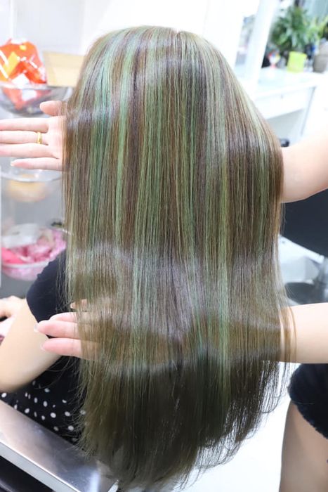 [Hình ảnh] Salon Tony Tài - Tác phẩm màu nhuộm đẹp mê ly