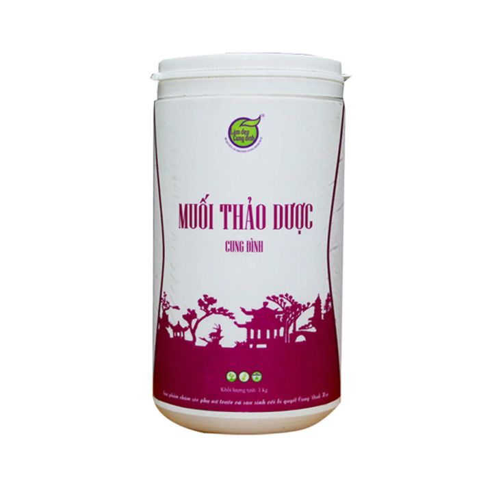 Bộ sưu tập hình ảnh muối thảo dược Cung Đình - Sản phẩm chăm sóc sau sinh cao cấp