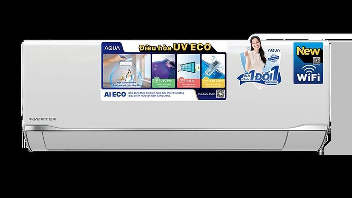 Aqua Inverter 2.5 HP AQA-RV24TA (hình 1)