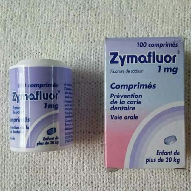 Hình ảnh thực tế viên ngậm Zymafluor 0.5mg - Sản phẩm nhập khẩu chính hãng từ Pháp