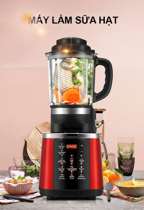 Hình ảnh thực tế Máy Làm Sữa Hạt Mishio MK160 - Góc nhìn chân thực