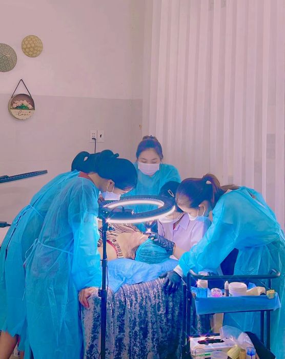 Cơ sở vật chất hiện đại tại Xuan Dieu Beauty Academy