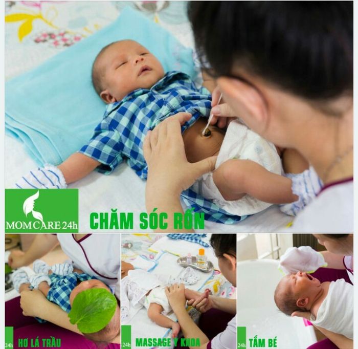 Không gian chăm sóc chuẩn y tế tại Momcare24h