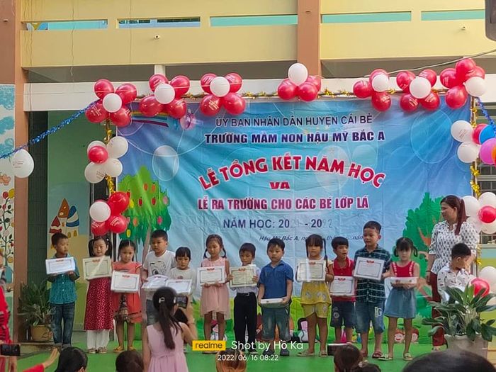 Hình ảnh sinh động về Trường Mầm non Hậu Mỹ Bắc A