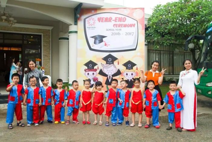 Hình ảnh đầu tiên về Trường Mầm non Hùng Vương - Nơi ươm mầm tài năng nhí