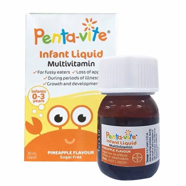 Hình ảnh thực tế sản phẩm Pentavite Multi Vitamin cho trẻ em
