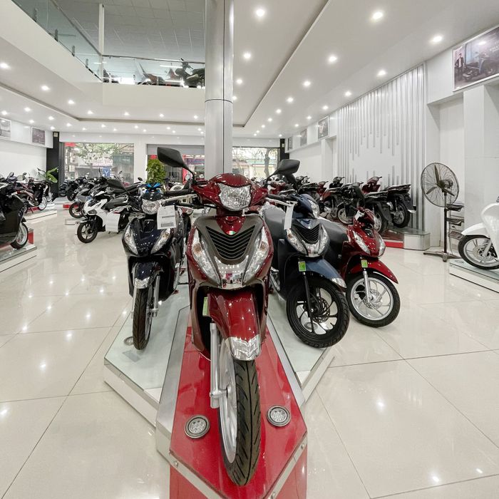 Khu vực dịch vụ bảo dưỡng chuyên nghiệp Honda Hưng Đào