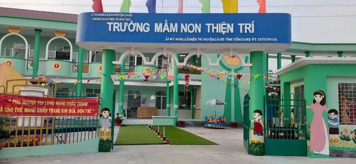 Hình ảnh hoạt động học tập tại Trường Mầm non Thiện Trí