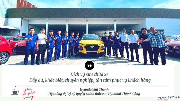 Hình ảnh không gian trưng bày Hyundai Sài Thành