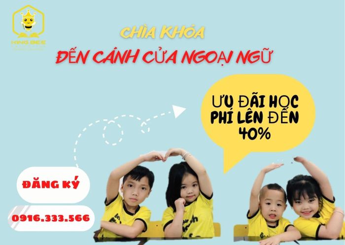 King Bee English - Không gian học tập lý tưởng