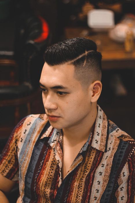 Tác phẩm nghệ thuật tóc nam tại Tom's Barber