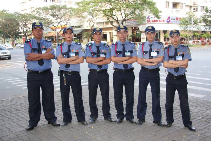 Hình ảnh hệ thống kiểm soát an ninh hiện đại tại Việt An