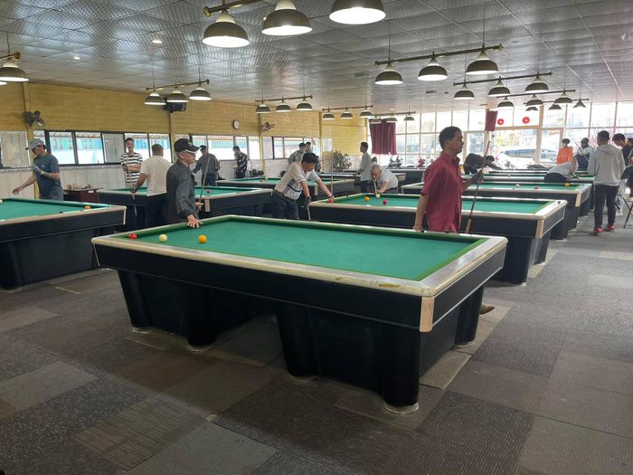 Không gian hiện đại tại Billiards Sunlight