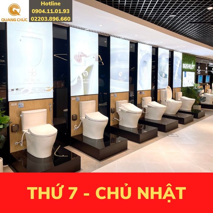 Không gian trưng bày sang trọng tại Siêu thị Nội thất Quang Chức