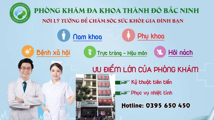 Không gian khám chữa bệnh tiện nghi tại Phòng Khám Đa Khoa Thành Đô