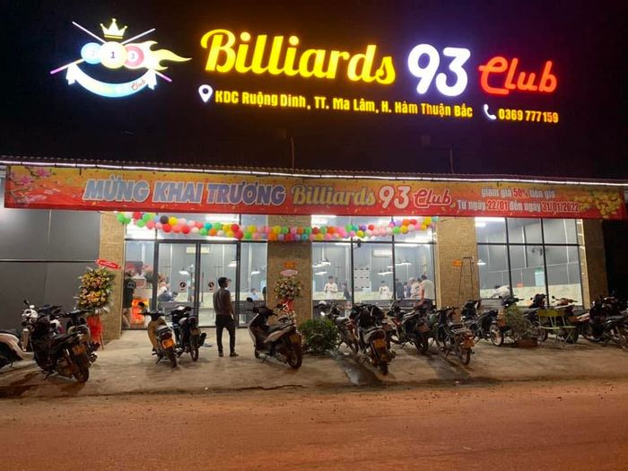 Hình ảnh Billiards 93 Club - Không gian bida hiện đại và đẳng cấp