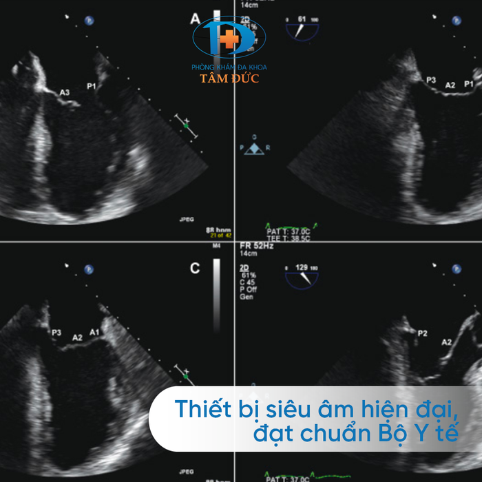 Không gian khám chữa bệnh tiện nghi tại Phòng khám Đa khoa Tâm Đức