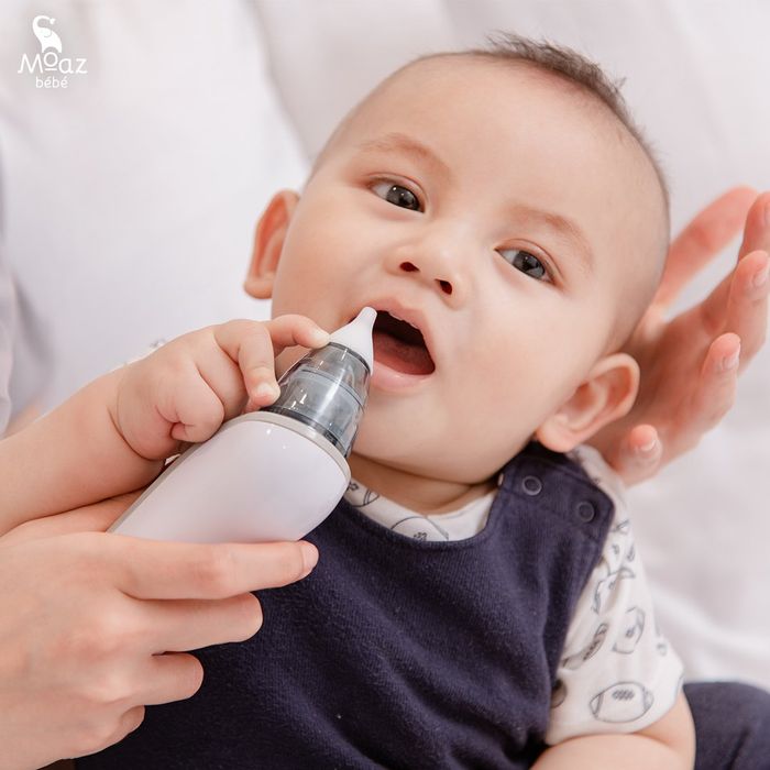 Hình ảnh thực tế Máy hút mũi Moaz Bébé MB-010 - Thiết kế nhỏ gọn, tiện dụng