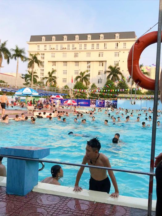 Hình ảnh hệ thống bể bơi tiêu chuẩn tại Quân Khu 4