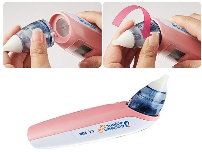 Hình ảnh thực tế máy hút mũi Welbutech Co-Clean Enfant COE-200 - Thiết kế tinh tế