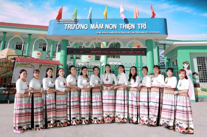 Hình ảnh khuôn viên Trường Mầm non Thiện Trí