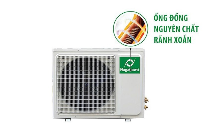 Điều hòa Nagakawa Inverter 18000 BTU 1 chiều NIT-C18R2M16 gas R-410A