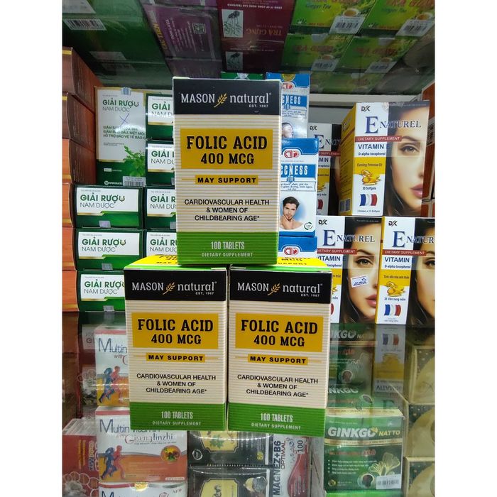 Hình ảnh chi tiết sản phẩm Mason Natural Folic Acid 400mcg