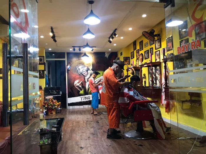 Tác phẩm Tattoo Hair đẳng cấp tại Tùng Barber Huế