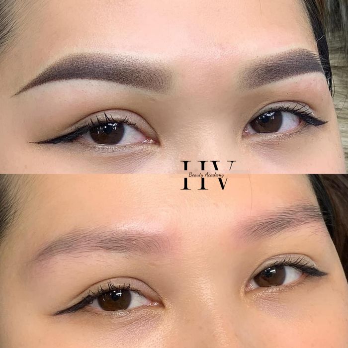 Hình ảnh thực tế kết quả phun xăm tại Hiền Võ Beauty
