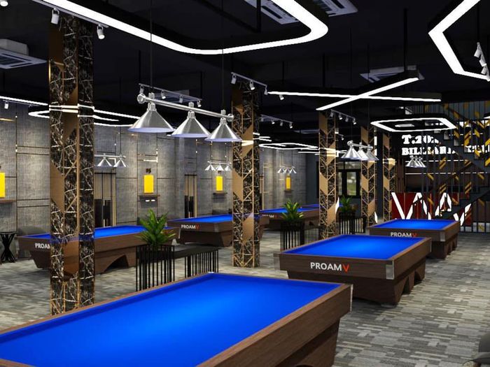 Góc nhìn toàn cảnh T.2020 Billiards Club