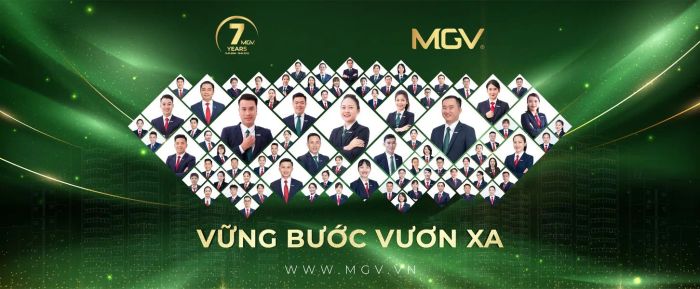 Hình ảnh độc quyền từ Công ty Cổ phần Dịch vụ Địa ốc MGV, thể hiện tầm nhìn và chất lượng dịch vụ vượt trội