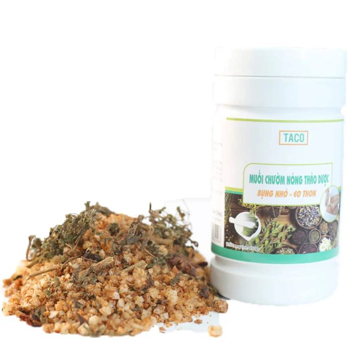 Hình ảnh chi tiết muối chườm thảo dược TACO - Sản phẩm chăm sóc sau sinh cao cấp
