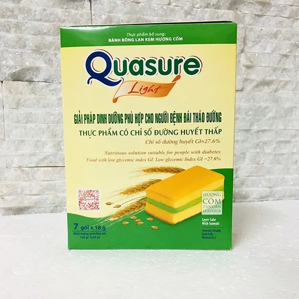 Bánh Bông Lan Quasure Light - Ảnh chân thực sản phẩm