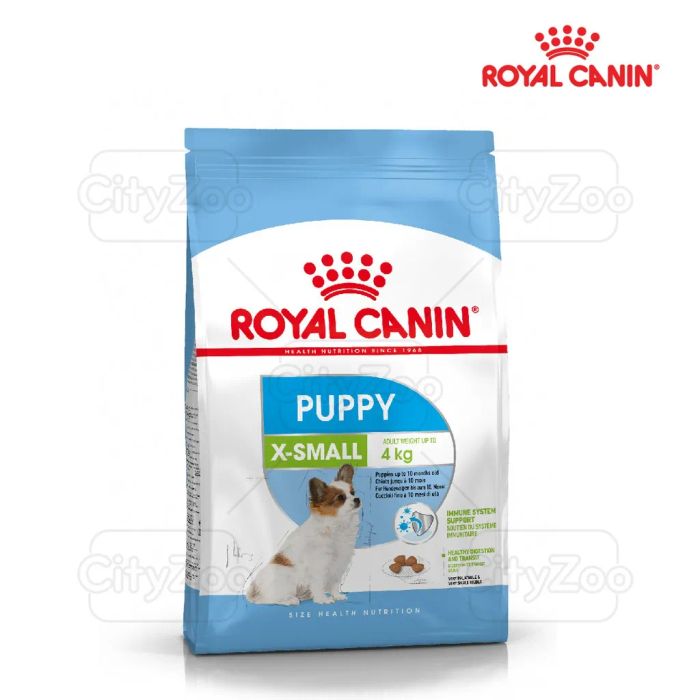 Ảnh minh họa thức ăn hạt Royal Canin X-Small Puppy cho chó con giống nhỏ (ảnh 2)